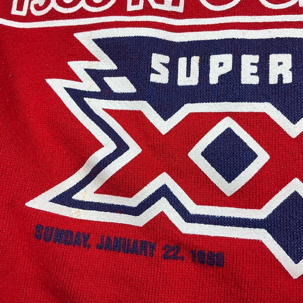 Vintage San Francisco 49ers NFL 1988 Super Bowl XXIII Raglan crewneck - Picture 3 of 5